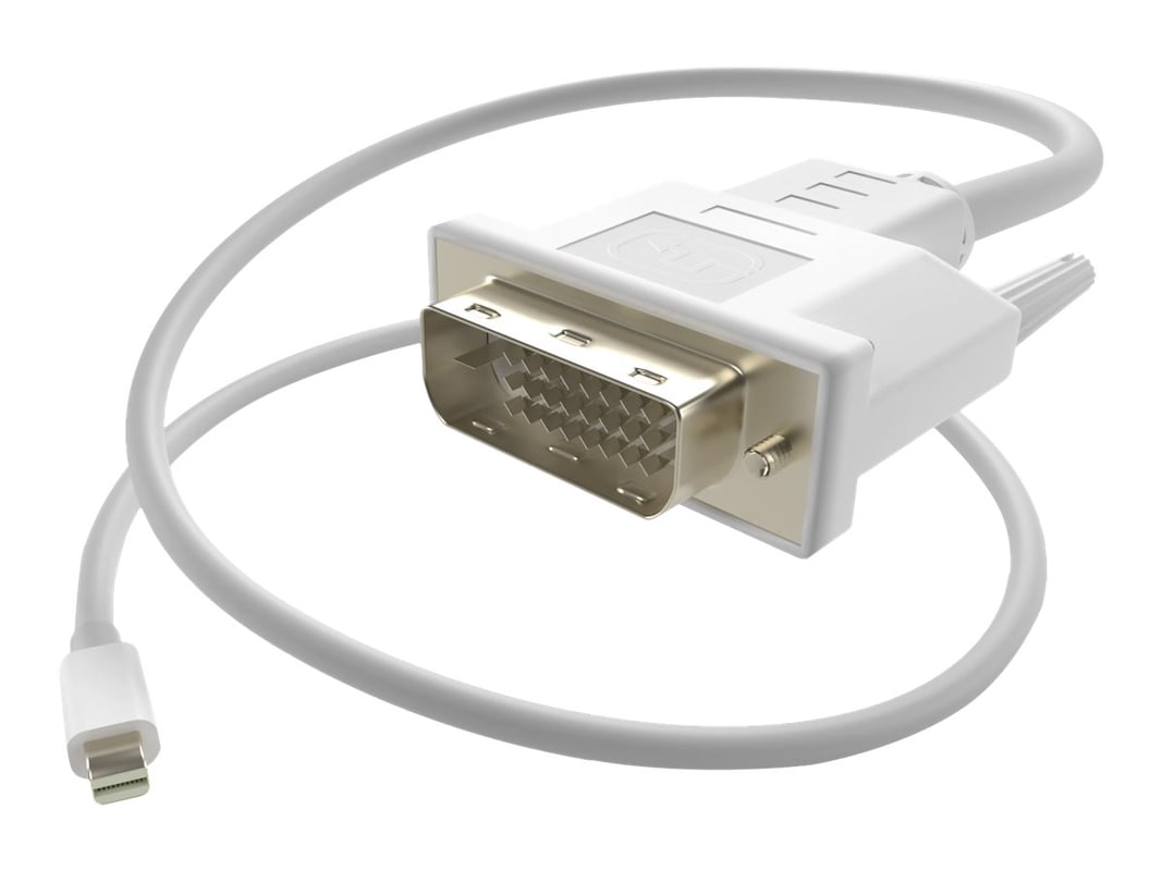 Unirise 15ft Mini Displayport to DVID Dual link Cable, Male- Male, 32AWG MDPDVI-15F-MM