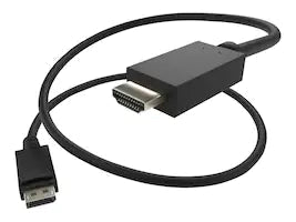 Unirise 3ft Displayport Male to HDMI Male Cable HDMIDP-03F-MM