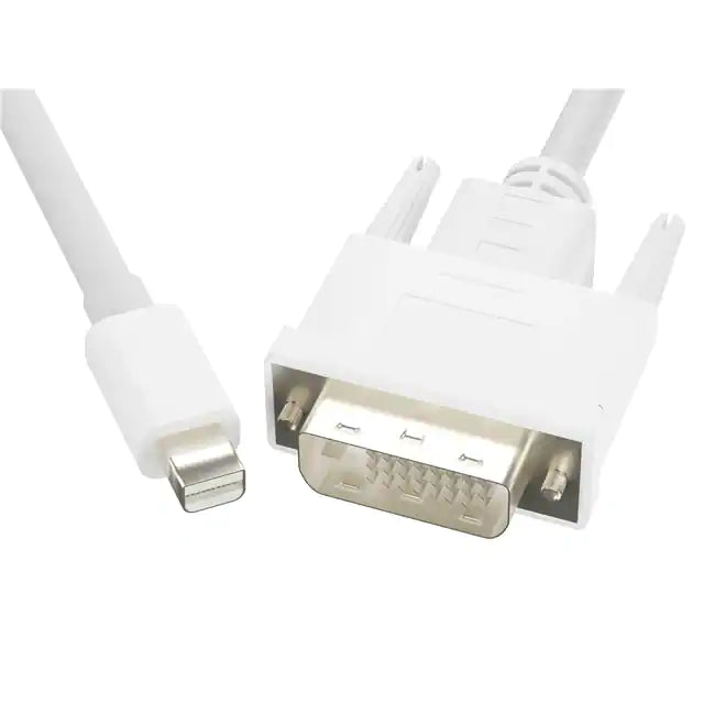 Unirise 3ft Mini Displayport to DVID Dual link Cable, Male- Male, 32AWG MDPDVI-03F-MM