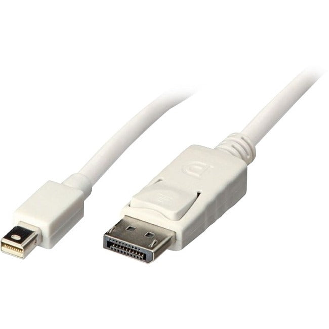 Unirise 6ft Mini Displayport to Displayport Cable, Male - Male, 32 AWG MDPDP-06F-MM