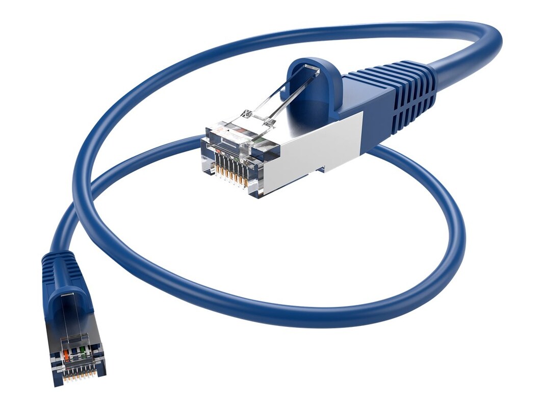 Unirise Cat.5e Patch Network Cable PC5E-02F-BLU-S