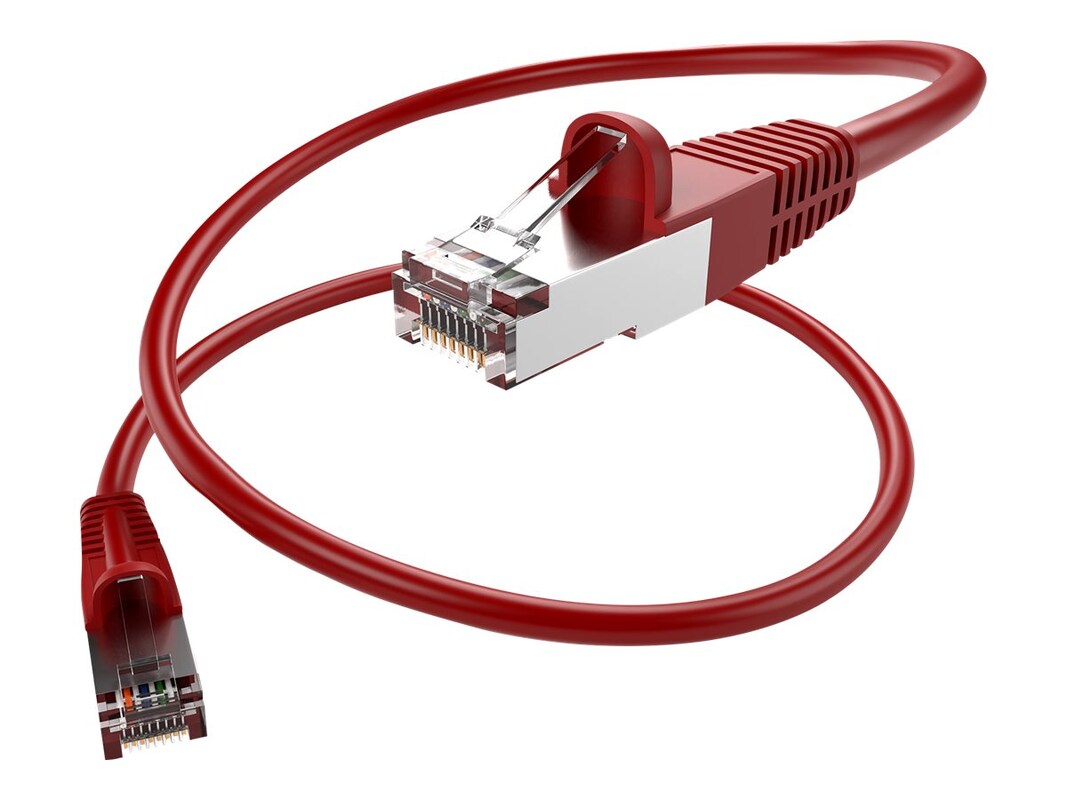 Unirise Cat.5e Patch Network Cable PC5E-07F-RED-SH-S