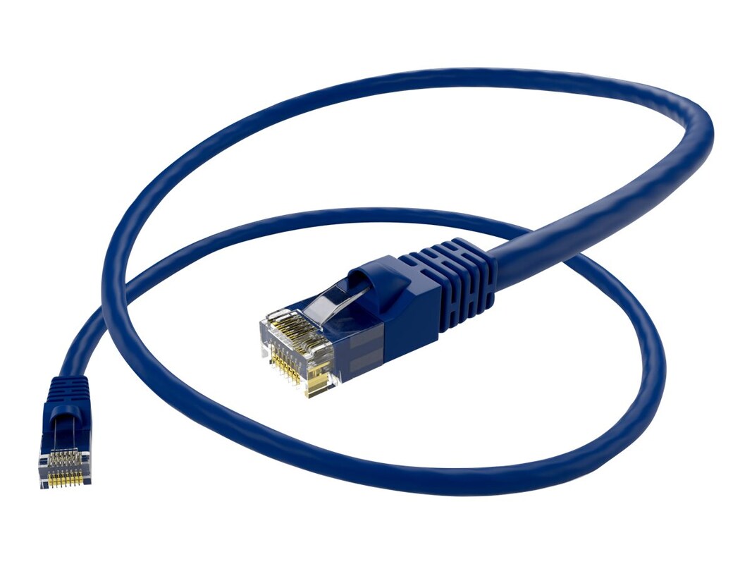 Unirise Cat.5e Patch Network Cable PC5E-75F-BLU-S