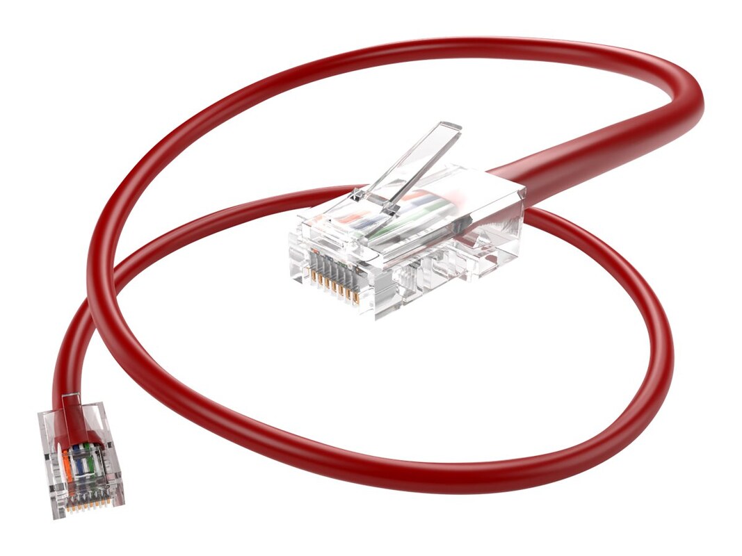 Unirise Cat.5e Patch UTP Network Cable PC5E-20F-RED