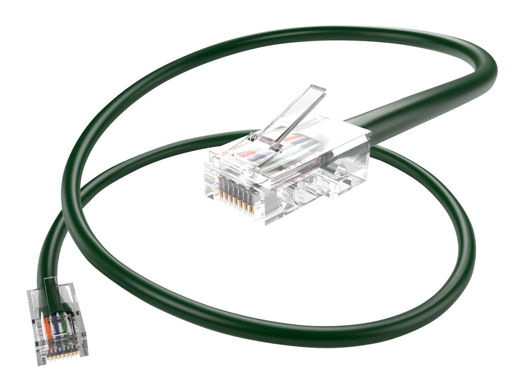 Unirise Cat.6 Patch Cable PC6-6IN-GRN