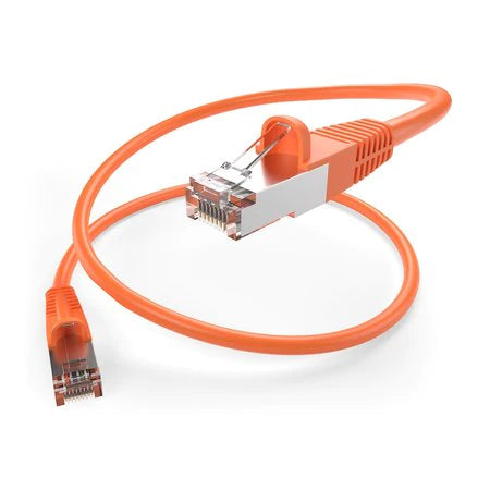 Unirise Cat.6 Patch Network Cable PC6-04F-ORG-SH-S