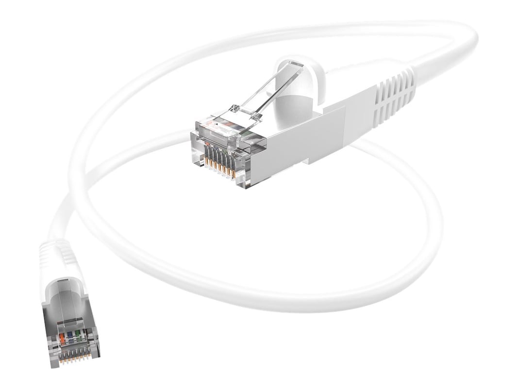 Unirise Cat.6 Patch Network Cable PC6-04F-WHT-SH-S