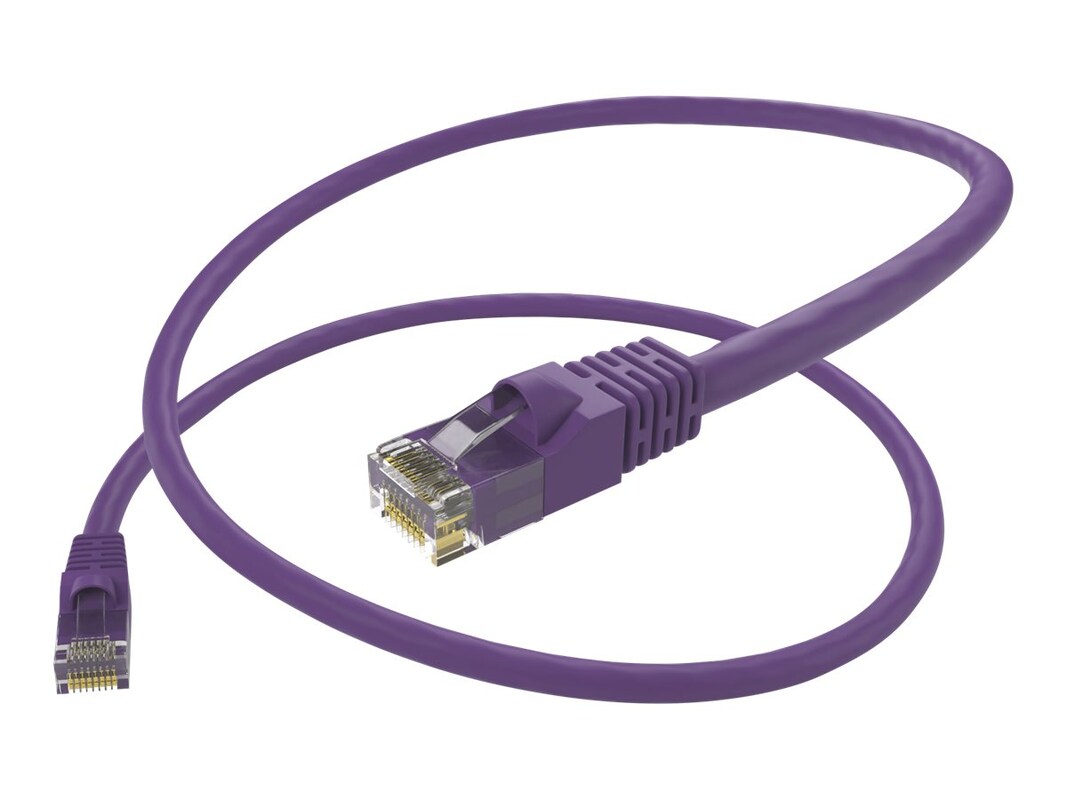 Unirise Cat.6 Patch UTP Network Cable PC6-6IN-PUR-S