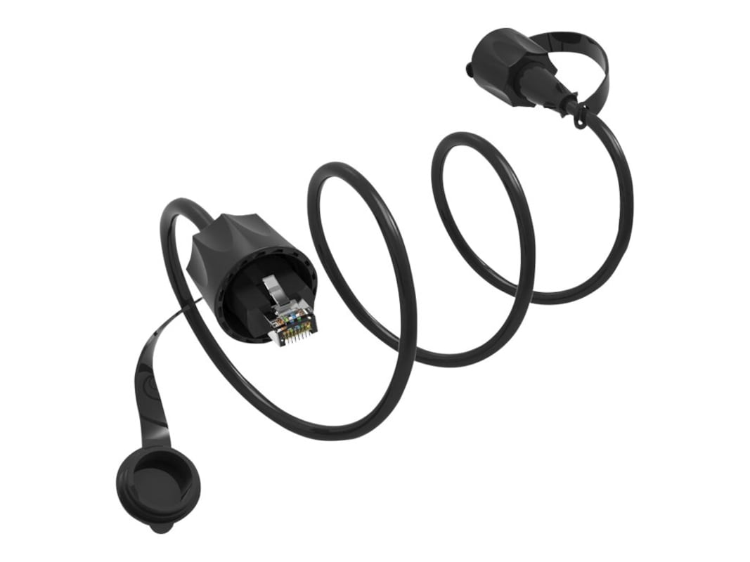 Unirise Cat.6 Patch UTP Network Cable PC6-75F-BLK