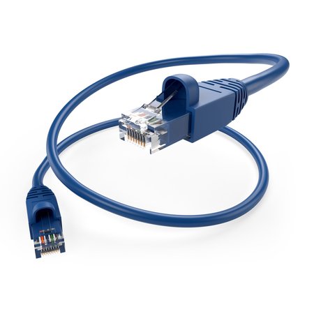 Unirise Cat.6a Patch Network Cable PC6A-03F-BLU-S