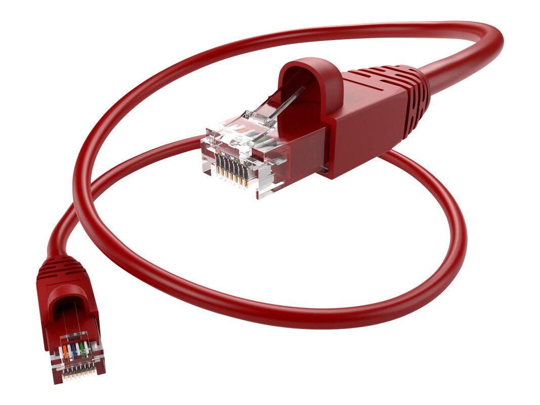 Unirise Cat.6a Patch Network Cable PC6A-10F-RED-S