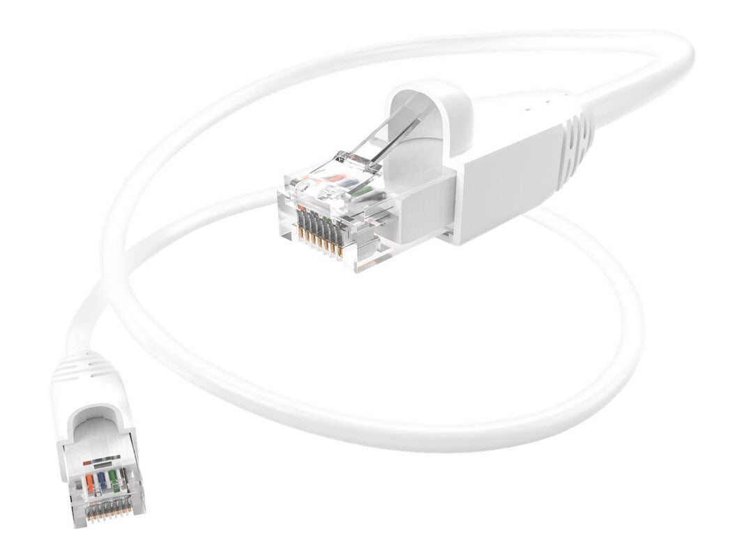 Unirise Cat.6a Patch Network Cable PC6A-15F-WHT-S
