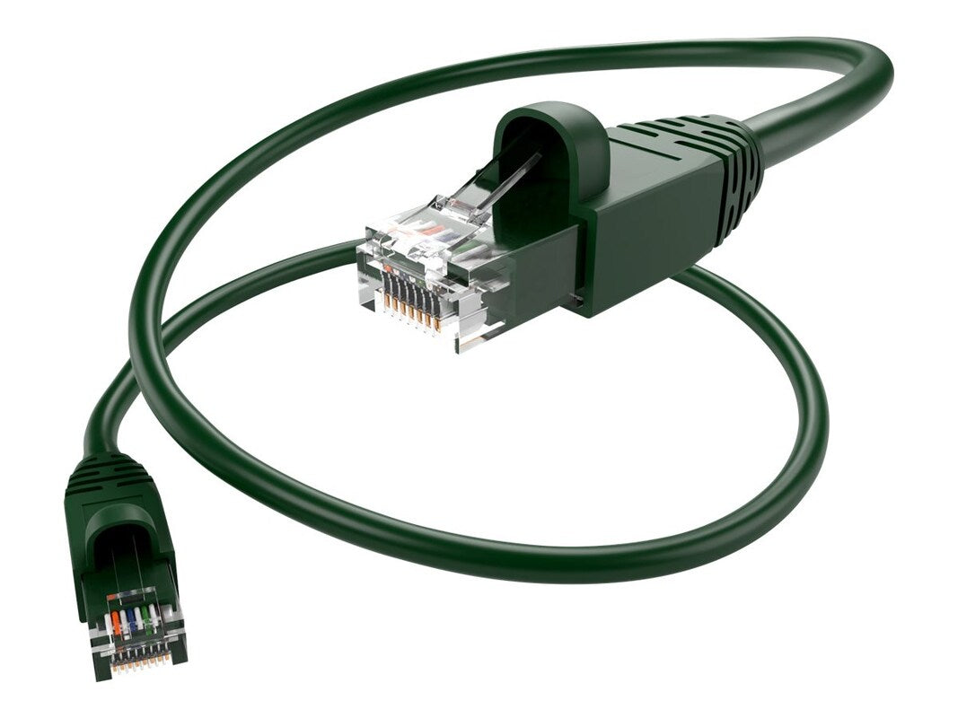 Unirise Cat.6a Patch Network Cable PC6A-25F-GRN-S