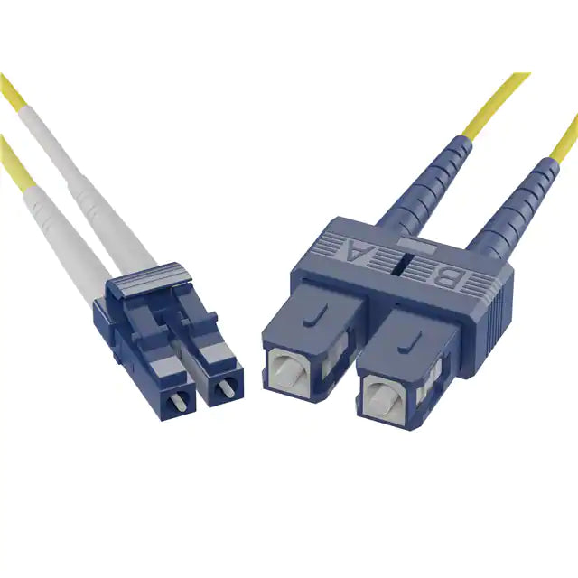Unirise Fiber Optic Duplex Patch Network Cable FJ9LCSC-02M