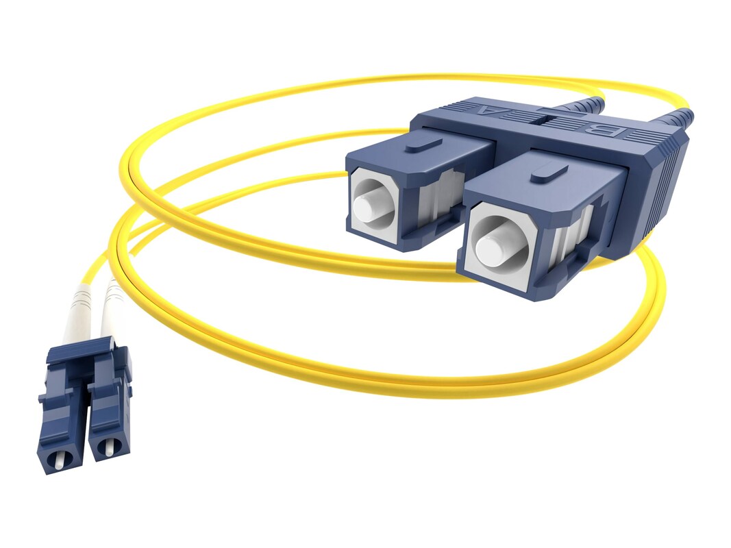Unirise Fiber Optic Duplex Patch Network Cable FJ9LCSC-10M