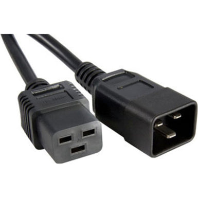 Unirise High End Data Center Rated Power Cord PWCDC19C2020A08FBLK