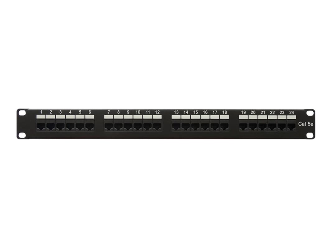 Unirise Network Patch Panel PPC5E-24PT-1U