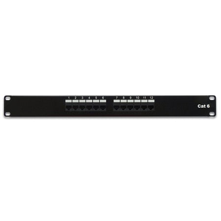 Unirise Network Patch Panel PPC6-12PT-1U