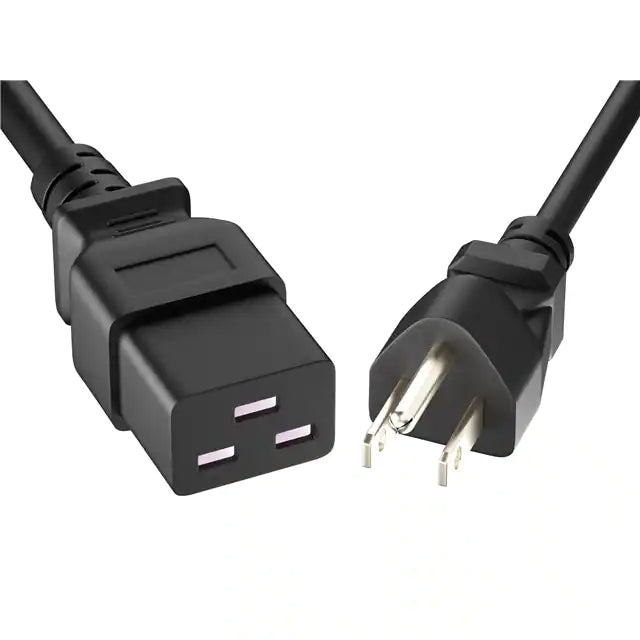 Unirise Standard Power Cord PWCD-515PC19-15A-10F-BLK