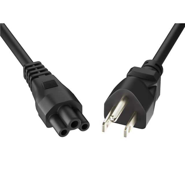 Unirise Standard Power Cord PWCD-515PC5-10A-10F-BLK