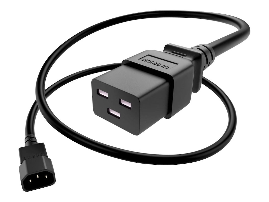 Unirise Standard Power Cord PWCD-C14C19-15A-07F-BLK