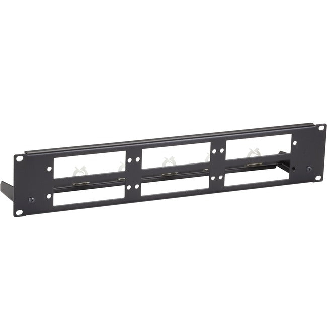 Universal Rackmount Fiber Optic Blank Patch Panel - 2U, 6-Slot, Gsa, Taa