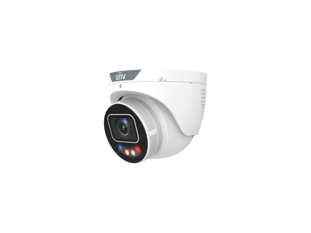 Uniview 4MP Tri-Guard 3.0 Turret Camera with Intelligent Perimeter Alerts
