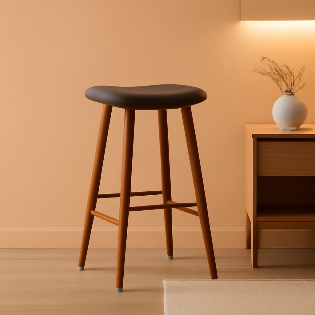 Upholstered Bar Stool 30 Inch Backless Kitchen Island