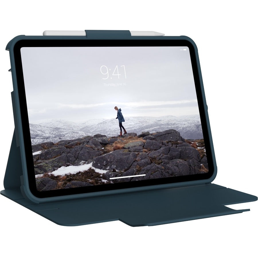 Urban Armor Gear DOT Carrying Case (Folio) for 10.9 Apple iPad (2022) Tablet - Deep Ocean" 12339V315959