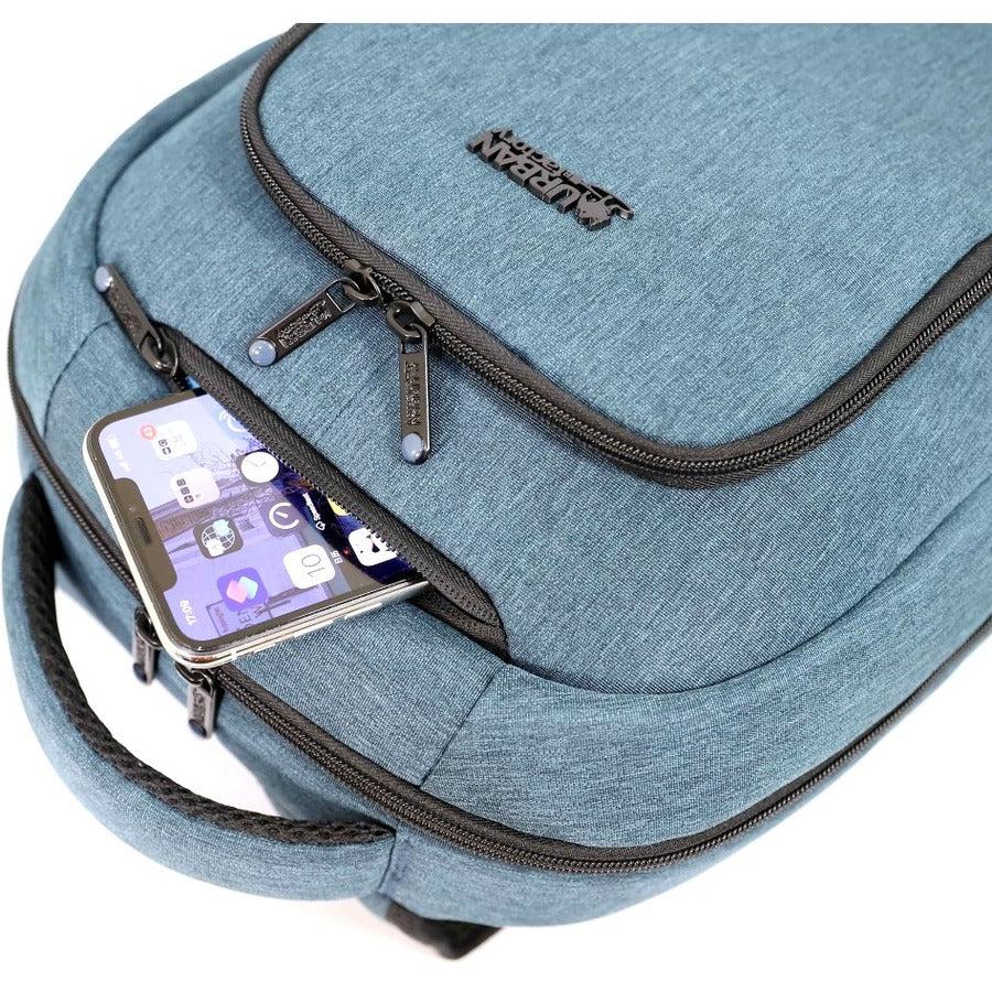 Urban Factory CYCLEE CITY Carrying Case (Backpack) for 10.5 to 15.6" Notebook - Deep Blue ECB25UF