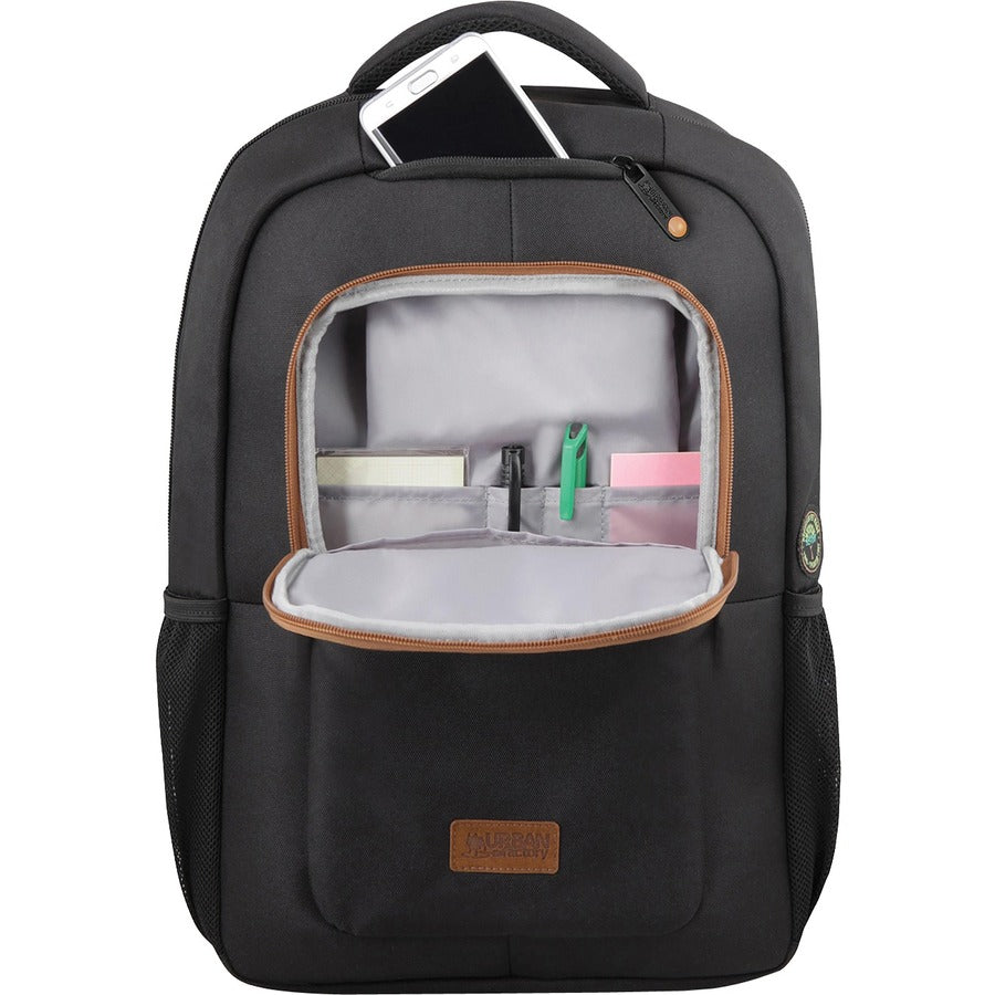 Urban Factory CYCLEE Carrying Case (Backpack) for 10.5 to 14.1" Notebook - Black" ECB14UF