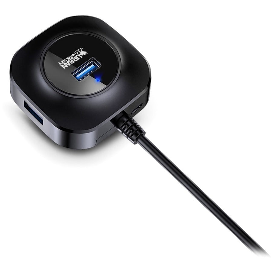 Urban Factory USB Hub - 4 USB Port(s) - 4 USB 3.0 Port(s)
