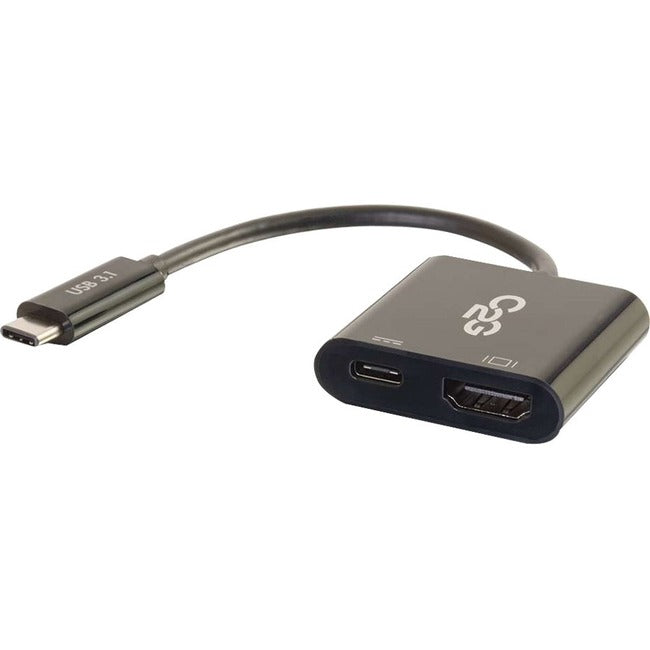 Usb-C To Hdmi&Reg; Audio/Video Adapter Converter With Power Delivery 4K 30Hz - B