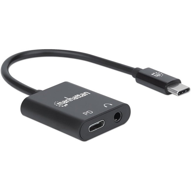 Usb-C To Headphone Jack Adapter With Pd