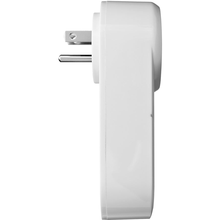 V7 1 Outlet, Rotating Travel Surge 400J W/Usb-C