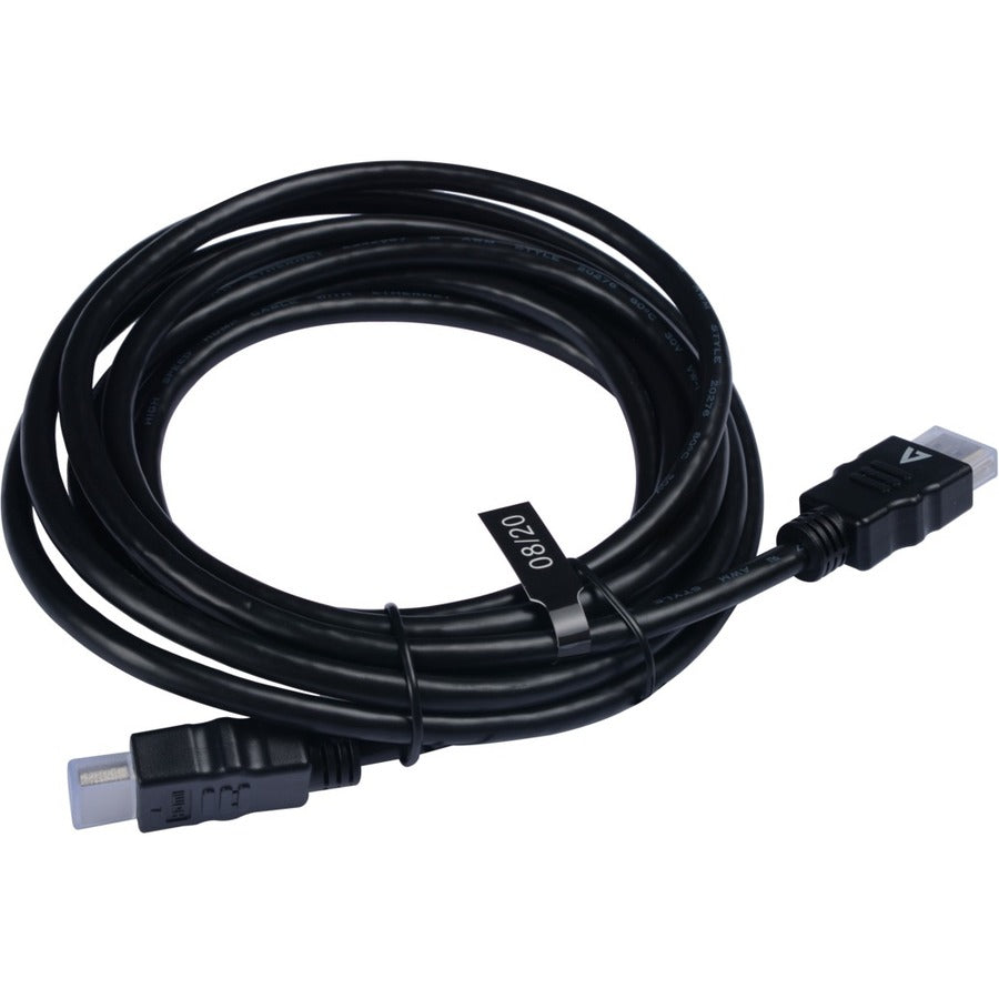 V7 Black Video Cable HDMI Male to HDMI Male 3m 10ft V7E2HDMI4-03M-BK