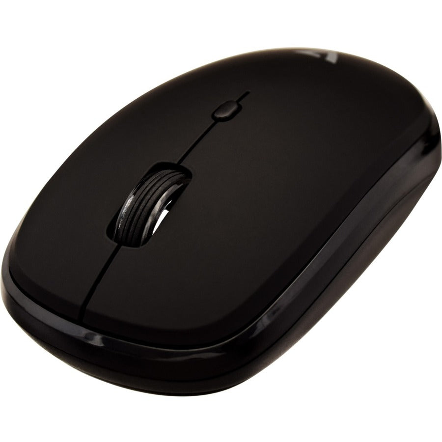 V7 Bluetooth Silent 4-Button Mouse - Black MW550BT