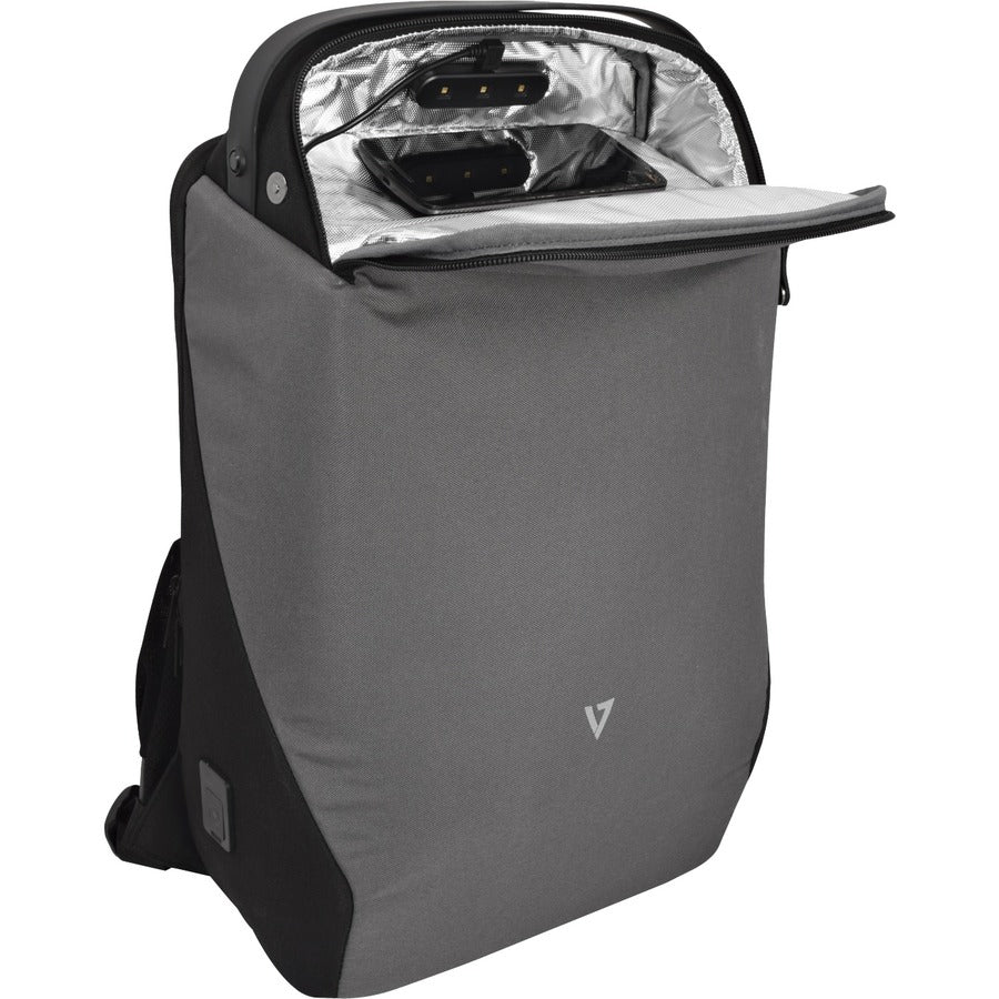 V7 CBX16UV Carrying Case (Backpack) for 11 to 16" Notebook - Gray"