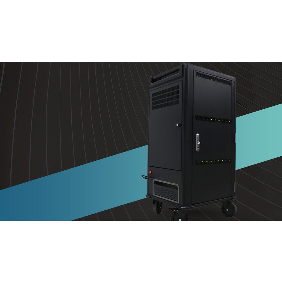 V7 Charge Carts - 36 Devices USB-C PD Prewired US Power CHGCT36USBCPD-1N