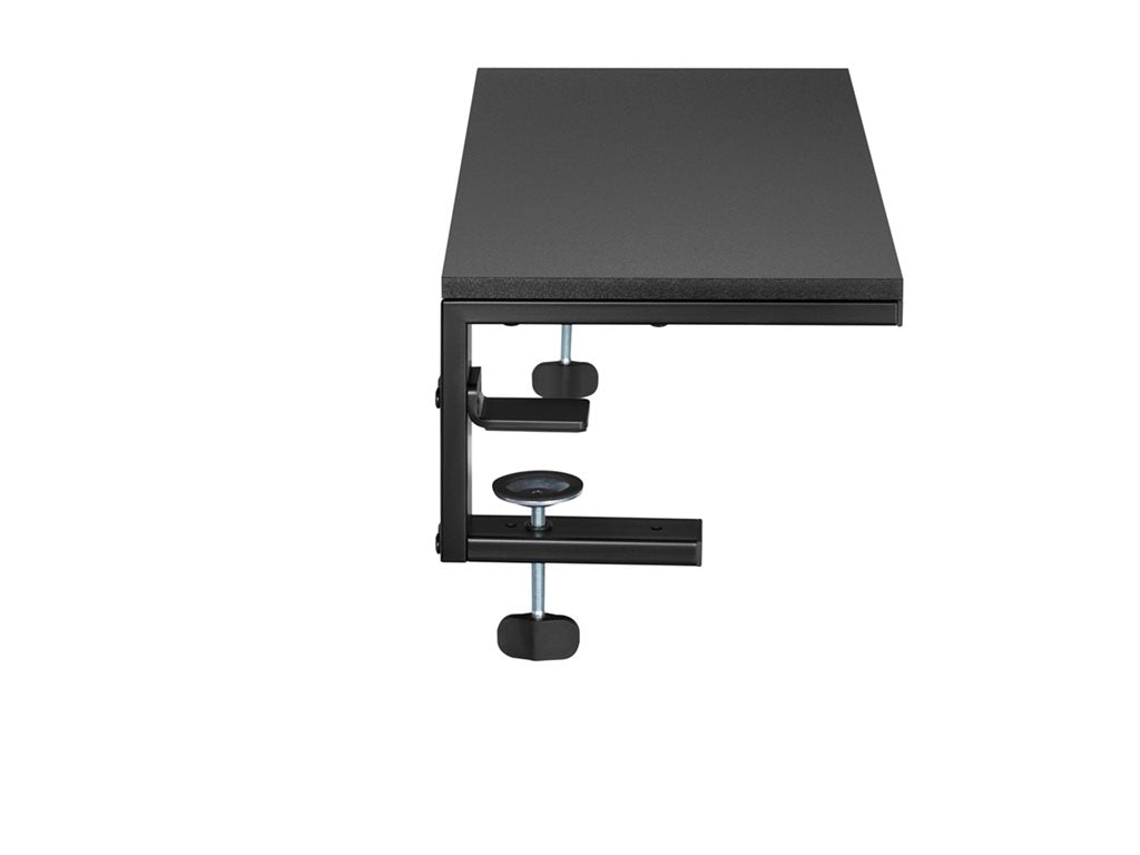 V7 DT1RSC - Monitor stand - riser, with clamp - desktop, free-standing - 10-32""