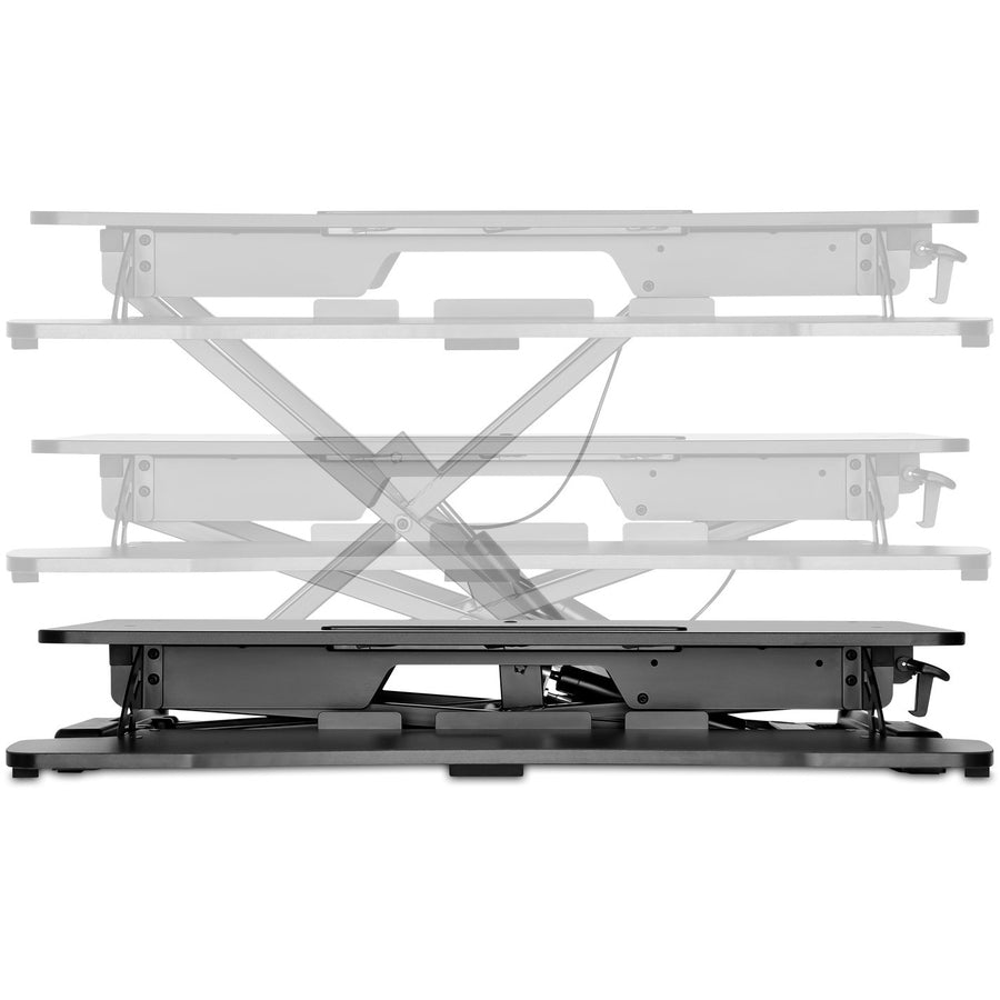 V7 Dt2Ssb-1N Sit-Stand Essential Desktop Workstation