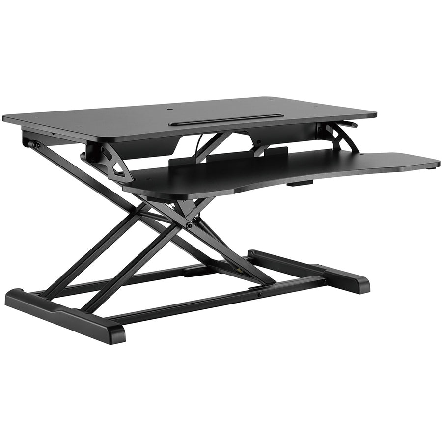 V7 Dt2Ssb-1N Sit-Stand Essential Desktop Workstation