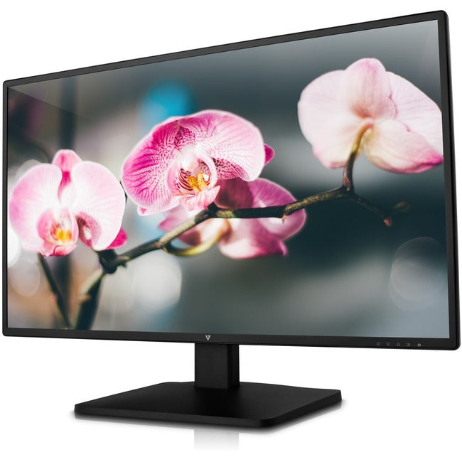 V7 L27ADS-2N 27 Class Full HD LCD Monitor - 16:9 - Black"