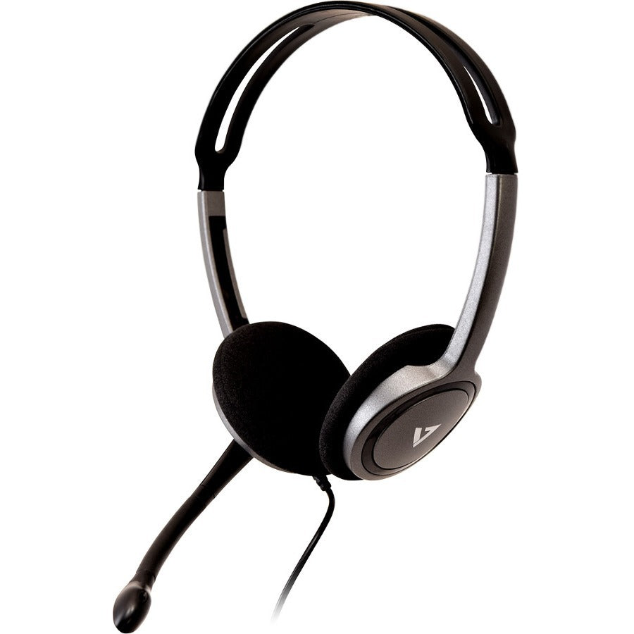 V7 Lightweight Stereo Headset with Microphone - Bulk Pack HA212-BULK