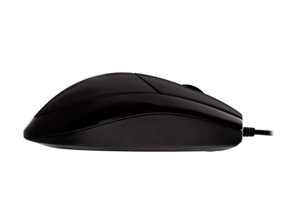 V7 MV3000 - Mouse - optical - 3 buttons - wired - USB - black