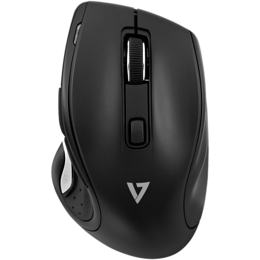 V7 MW600 6-Button Wireless Optical Mouse with Adjustable DPI - Black MW600-1N