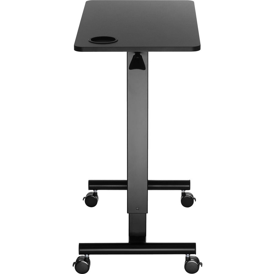 V7 Mobile Side Desk Height Adjustable Gas Spring Overbed DTM1SD