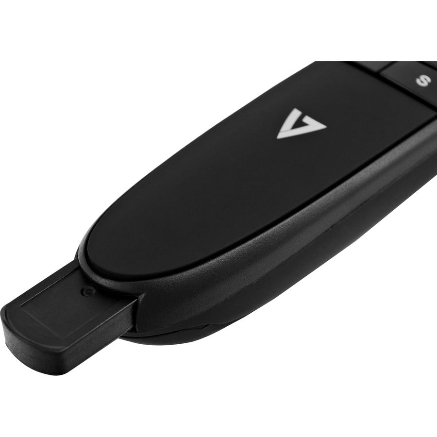 V7 Professional Wireless Green Laser Presenter - Black
