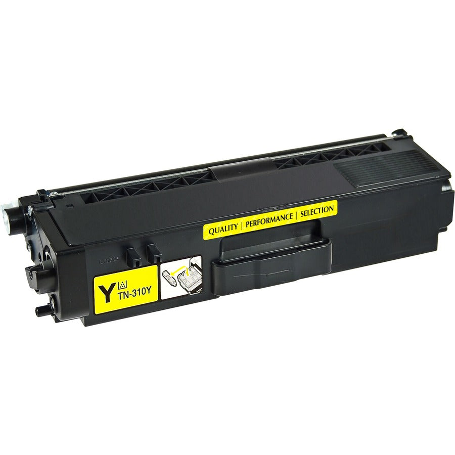 V7 Remanufactured High Yield Yellow Toner Cartridge for Brother TN315 - 3500 page yield