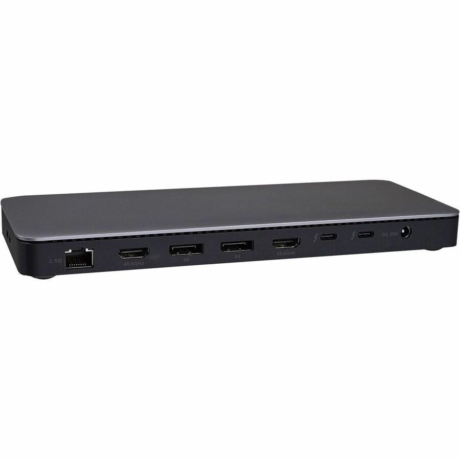 V7 Thunderbolt 4 Triple Alt Mode Display Docking Station - Memory Card Reader - SD microSD